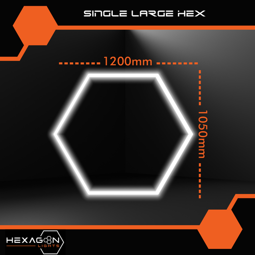Custom Hexagon Lighting Grid