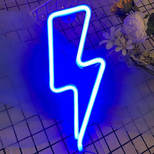 ''Lightening BOLT'' Gaming Neon Sign