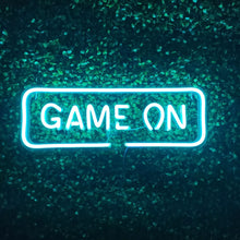โหลดรูปภาพลงในเครื่องมือใช้ดูของ Gallery &#39;&#39;GAME ON&#39;&#39; Gaming Neon Sign - Perfect For Gamers