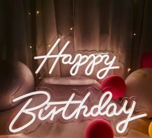 Afbeelding in Gallery-weergave laden, &#39;&#39;HAPPY BIRTHDAY&#39;&#39; Special Occasion Beautiful Neon Sign
